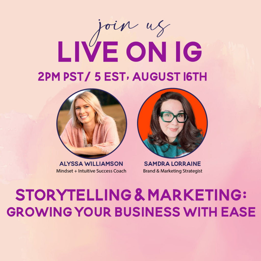 Sam & Alyssa - Storytelling & Marketing