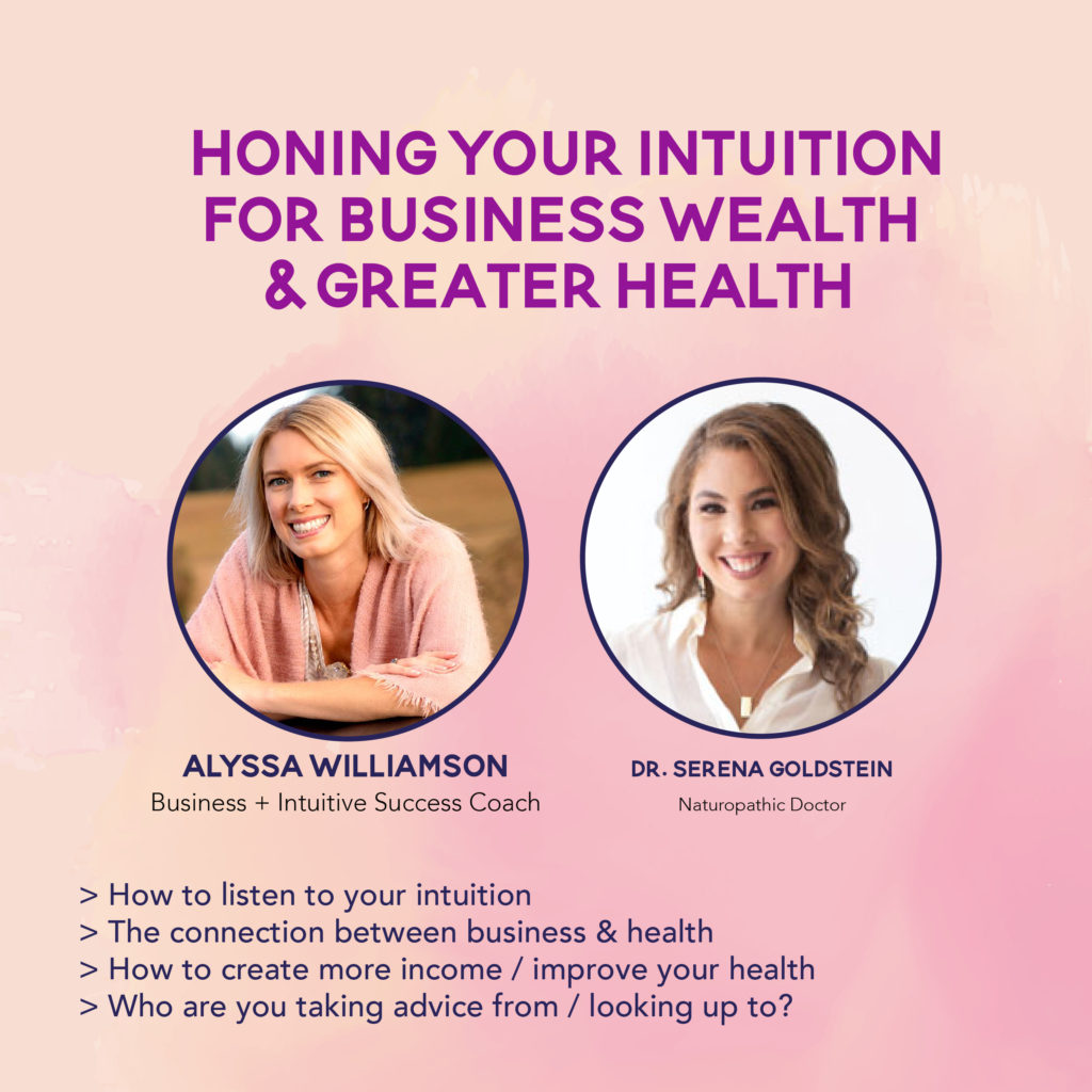 Honing Your Intuition for Business Wealth & Health